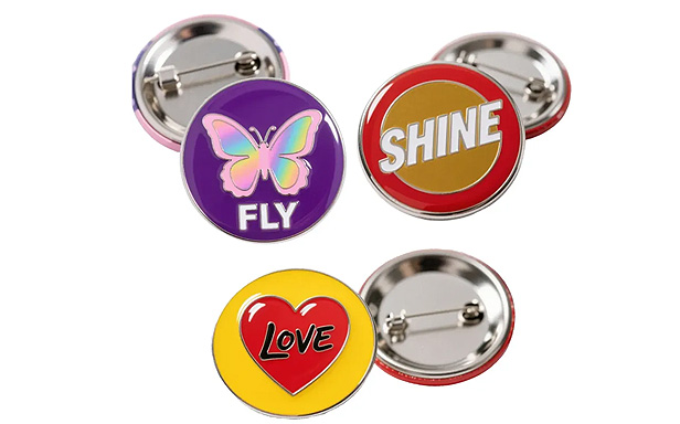 2 1/4” Tinplate Badge