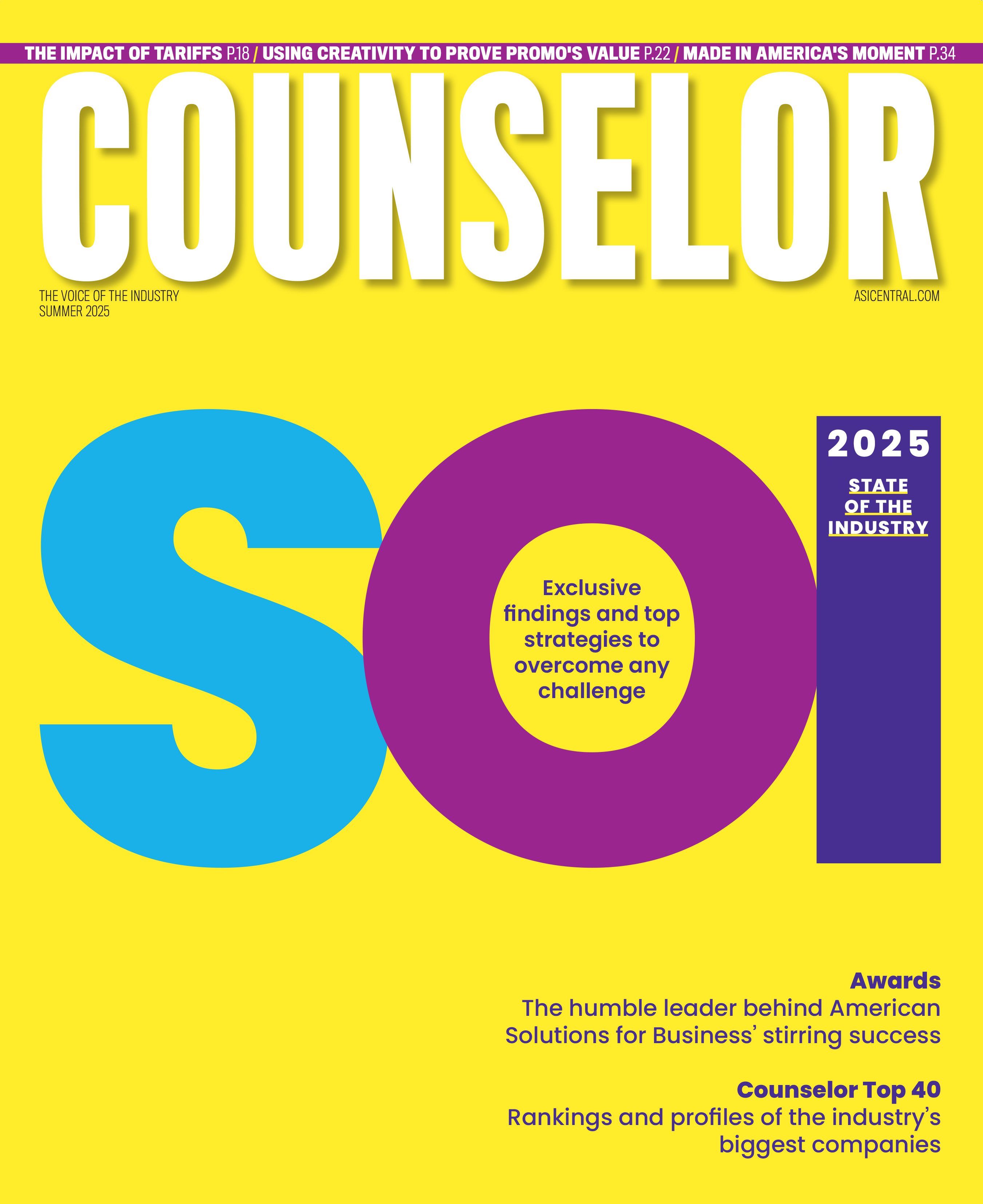 ASI Releases 2025 Counselor State of the Industry: Promo Trends, Tariffs and Tech