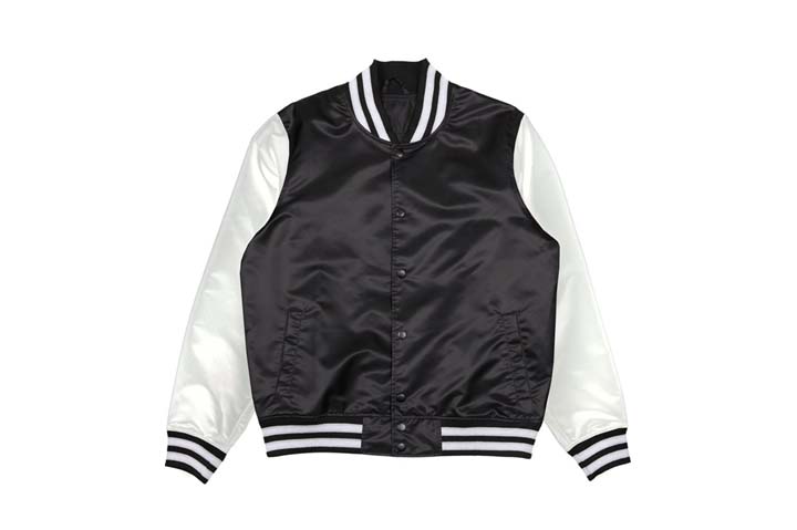 Satin Varsity Jacket