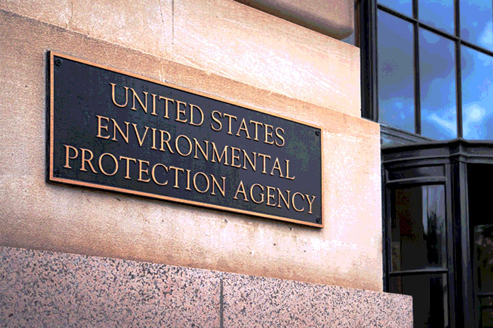 United States Environmental Protection Agency sign