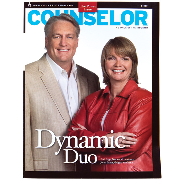 Counselor cover featuring Pale Lage and Jo-An Lantz