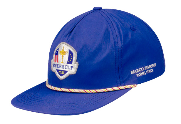 Ryder Cup rope hat, blue