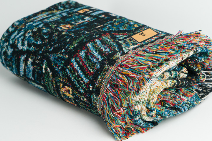 Vantage Apparel Launches Line of Custom USA-Made Woven Throw Blankets