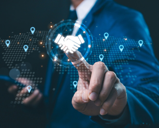 business partnership image