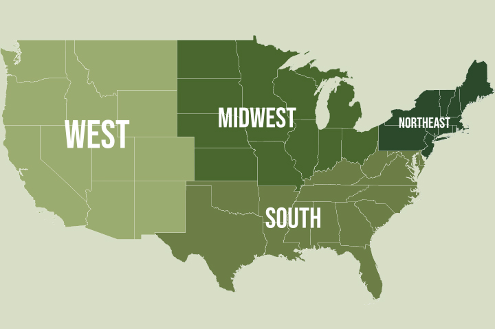 Consumer Research: Region