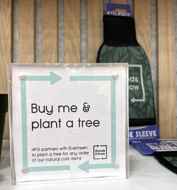 plant a tree sign