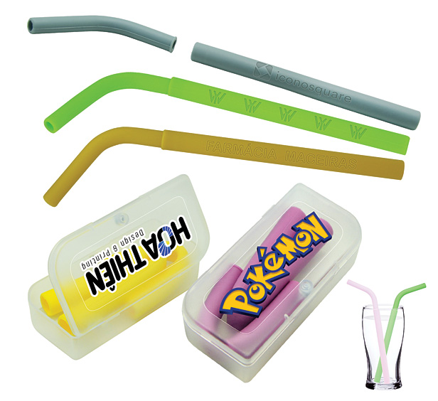 silicone straws