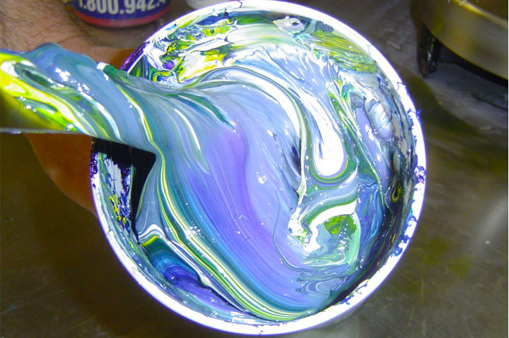 ink mixing